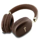 Guess GCube Metallic Script Logo vezeték nélküli Bluetooth fejhallgatók - barna