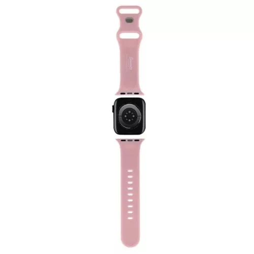 Hello Kitty szilikon cica fej szíj Apple Watch 38/40/41mm - rózsaszín