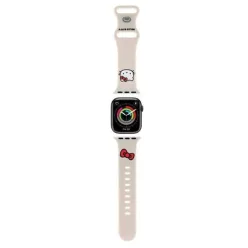   Hello Kitty Szilikon Kitty Fej szíj Apple Watch 38/40/41mm - bézs