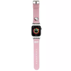   Apple Watch 38/40/41mm Hello Kitty Kitty Head szíj - rózsaszín