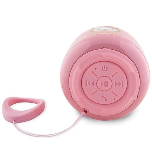 Bluetooth hangszóró Hello Kitty Electroplate Gradient - rózsaszín