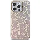 Hello Kitty IML Gradient Electrop Crowded Kitty Head tok iPhone 14 Pro Max - Pink