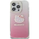 iPhone 14 Pro rózsaszín Hello Kitty IML Gradient Electrop Kitty Head tok