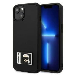   Karl Lagerfeld KLHCP13M3DKPK iPhone 13 6,1" fekete tok Ikonik Patch