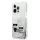 iPhone 13 Pro Max Karl Lagerfeld Liquid Glitter Karl Choupette tok ezüst (KLHCP13XGKCS)