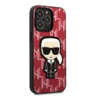 iPhone 13 Pro Max Karl Lagerfeld Monogram Ikonik tok piros (KLHCP13XPMNIKPI)