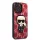 iPhone 13 Pro Max Karl Lagerfeld Monogram Ikonik tok piros (KLHCP13XPMNIKPI)