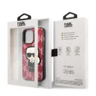 iPhone 13 Pro Max Karl Lagerfeld Monogram Ikonik tok piros (KLHCP13XPMNIKPI)