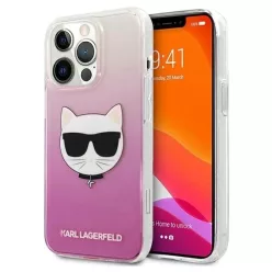   Karl Lagerfeld KLHCP13XCTRP iPhone 13 Pro Max 6,7" hardcase rózsaszín/pink Choupette Head tok