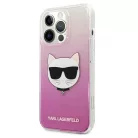 Karl Lagerfeld KLHCP13XCTRP iPhone 13 Pro Max 6,7" hardcase rózsaszín/pink Choupette Head tok