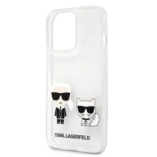 iPhone 13 Pro Max 6.7'' Karl Lagerfeld Karl Choupette tok átlátszó (KLHCP13XCKTR)