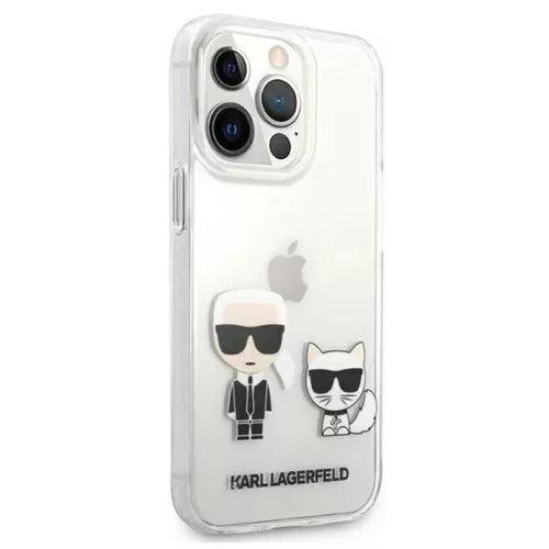 iPhone 13 Pro Max 6.7'' Karl Lagerfeld Karl Choupette tok átlátszó (KLHCP13XCKTR)