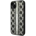 Karl Lagerfeld KLHCP14MPGKLSKG iPhone 14 Plus 6.7 "hardcase szürke / szürke Monogram Stripe tok