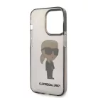 iPhone 14 Pro Max KLHCP14XHNIKTCK Karl Lagerfeld IML Ikonik NFT tok fekete