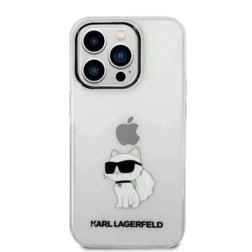 iPhone 14 Pro Max Karl Lagerfeld KLHCP14XHNCHTCT IML Choupette NFT tok átlátszó