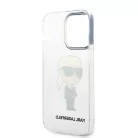iPhone 14 Pro Max KLHCP14XHNIKTCT Karl Lagerfeld IML Ikonik NFT tok átlátszó