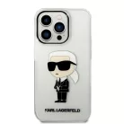 iPhone 14 Pro Max KLHCP14XHNIKTCT Karl Lagerfeld IML Ikonik NFT tok átlátszó