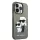 iPhone 14 Pro Max Karl Lagerfeld KLHCP14XHNKCTGK IML Glitter Karl and Choupette NFT tok fekete
