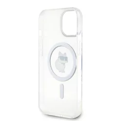   iPhone 15 Plus Karl Lagerfeld KLHMP15MHFCCNOT IML Choupette MagSafe átlátszó telefontok
