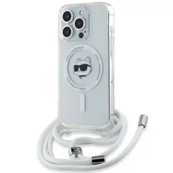   Karl Lagerfeld IML Choupette Head & Cord MagSafe tok iPhone 14 Pro Max - átlátszó