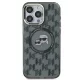 iPhone 16 Pro Fekete Karl Lagerfeld IML Monogram Karl & Choupette Head MagSafe tok