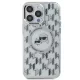iPhone 16 Pro Átlátszó Karl Lagerfeld IML Monogram Karl & Choupette Head MagSafe tok