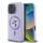 iPhone 16 Pro lila Karl Lagerfeld Liquid Silicone Karl and Choupette MagSafe tok