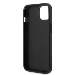   iPhone 15 Guess PU 4G Metal Logo tok szürke (GUHCP15S4GMGGR)