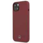 Mercedes MEHCP13MSILRE iPhone 13 6,1" piros hardcase Silicone Line tok