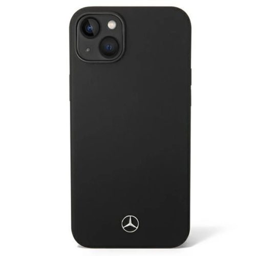 Mercedes Silicone Line tok iPhone 14 Plus - fekete