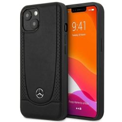   Mercedes MEHCP14MARMBK iPhone 14 Plus 6.7 "black/black hardcase Leather Urban tok