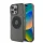 Mercedes PC/TPU Csillagmintás MagSafe tok iPhone 16 Pro fekete tok