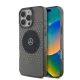 Mercedes PC/TPU Csillagmintás MagSafe tok iPhone 16 Pro fekete tok