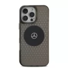 Mercedes PC/TPU Csillagmintás MagSafe tok iPhone 16 Pro fekete tok