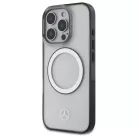 Eredeti Mercedes keménytok IPHONE 16 PRO nyomtatott logóval MagSafe (MEHMP16L23HUOKC) átlátszó tok