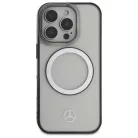 Eredeti Mercedes keménytok IPHONE 16 PRO nyomtatott logóval MagSafe (MEHMP16L23HUOKC) átlátszó tok
