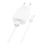 Foneng EU28 hálózati töltő adapter + USB-A - USB-C kábel QC 3.0