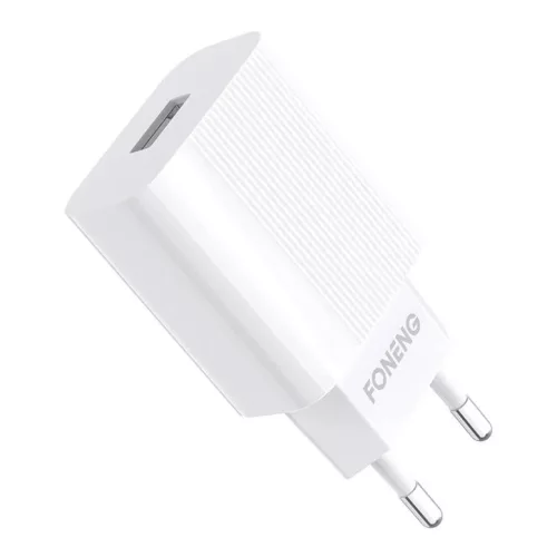 Foneng EU28 hálózati töltő adapter + USB-A - USB-C kábel QC 3.0