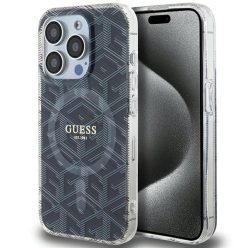   Original Guess IML GCube Magsafe GUHMP15XHGCUSTGK tok iPhone 15 Pro Max fekete