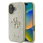 iPhone 16 Plus Arany Original Case GUESS hardcase Fixed Glitter Big 4G GUHCP16MHG4SGD tok