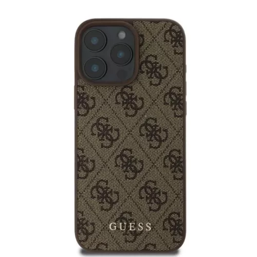 iPhone 16 Pro Barna Eredeti GUESS keménytok 4G Classic GUHCP16LG4GFBR