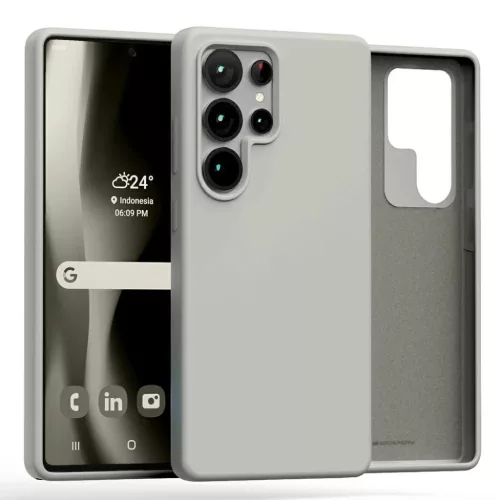 Samsung S25 Ultra Mercury Szilikon tok kő
