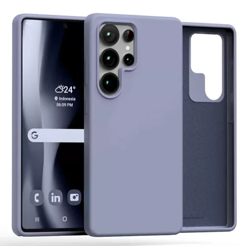 Samsung Galaxy S25 Ultra Levendula Mercury Szilikon tok