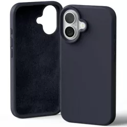 iPhone 16 Mercury Silicone kék tok