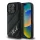 iPhone 16 Pro Fekete Eredeti Pouch KARL LAGERFELD keménytok Steppelt Signature KLHCP16LPQDSMGK tok