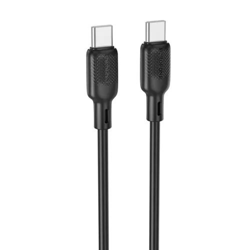 Borofone Kábel BX113 Lenny - Type C to Type C - PD 60W 3A 2 méter fekete