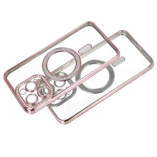 Bling MagSafe tok Samsung Galaxy A15 5G pink