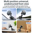 Yesido mágneses autós tartó C177 műszerfalra fekete