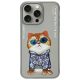 Nimmy Glasses Cool Cat tok iPhone 15 Pro Max - Szürke