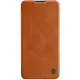 Nillkin Qin bőr fliptok Xiaomi Redmi Note 9T barna
